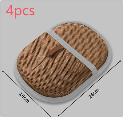 "Pet Hair Remover Grooming Glove – Deshedding Brush Mitt for Dogs, Cats & Rabbits with Long, Short & Curly Hair"