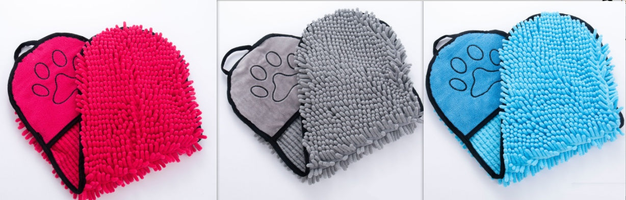 Microfiber Super Absorbent Pet Bath Towel – Quick-Drying Dog Bathrobe & Cat Towel