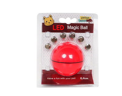 LED Laser Electronic Rolling Cat Toy Ball – Interactive Automatic Pet Play Toy
