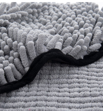 Microfiber Super Absorbent Pet Bath Towel – Quick-Drying Dog Bathrobe & Cat Towel