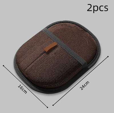 "Pet Hair Remover Grooming Glove – Deshedding Brush Mitt for Dogs, Cats & Rabbits with Long, Short & Curly Hair"